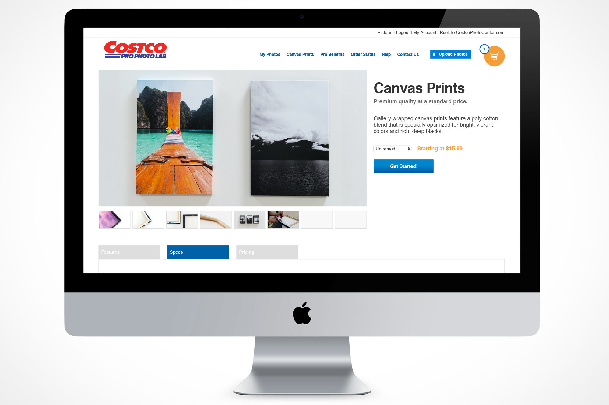 Costco Pro Photo Lab
